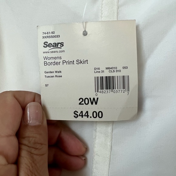 NWT Apostrophe women’s border print skirt, size 20 - Picture 5 of 12